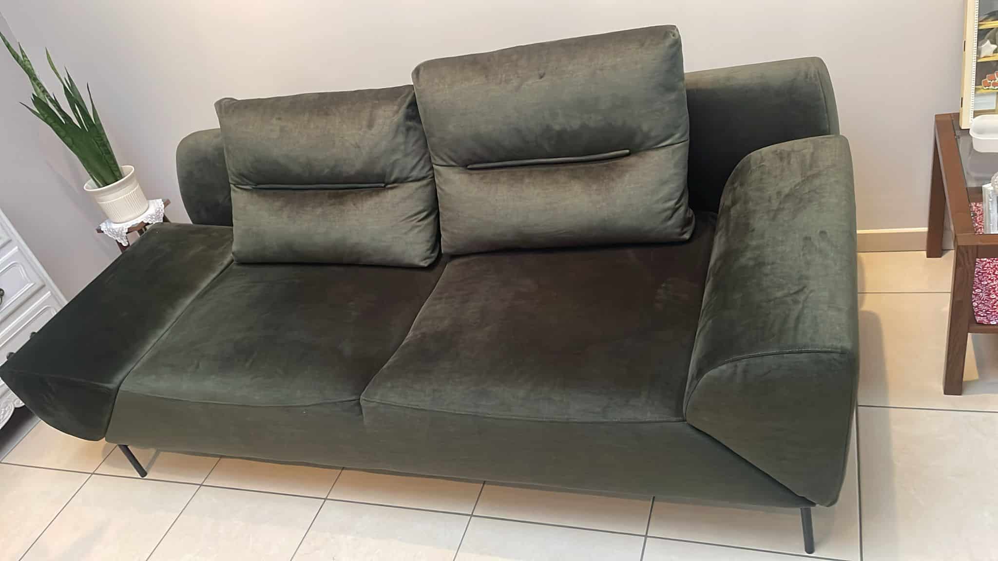 rembourrage canapé velours