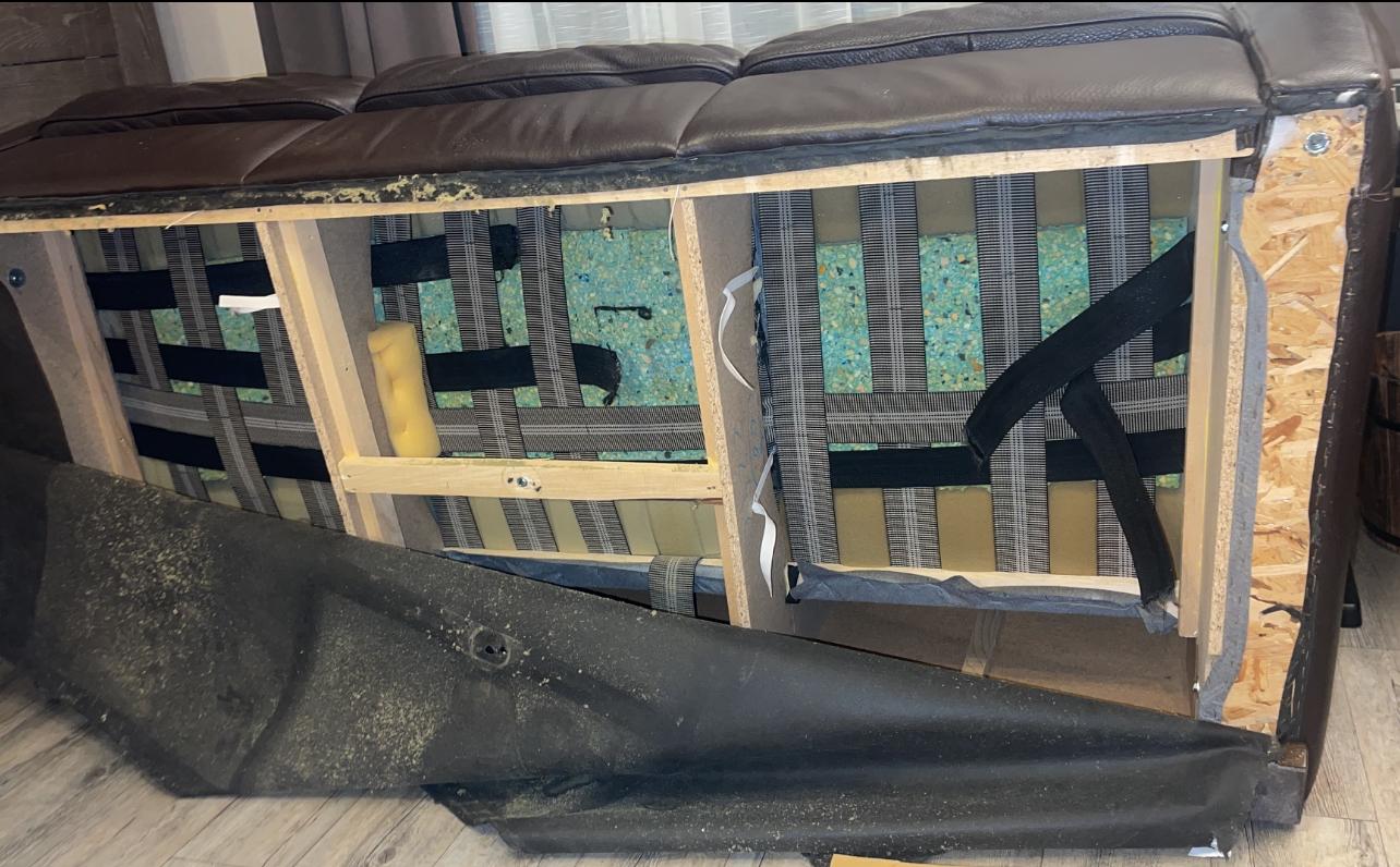 changer sangles assise canapé affaissé